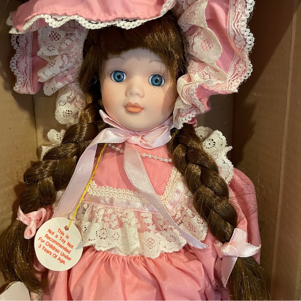 Princess House Katrina Porcelain Collector Doll - Picture 3 of 6